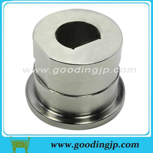 D hole anti-rotation pin round sleeve